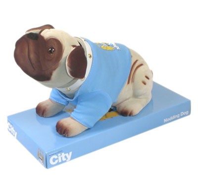 Prikyvujúci pes FC Manchester City - 1A7