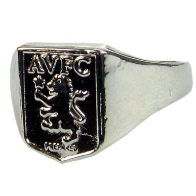 Postriebrený prsteň FC Aston Villa - 1G99
