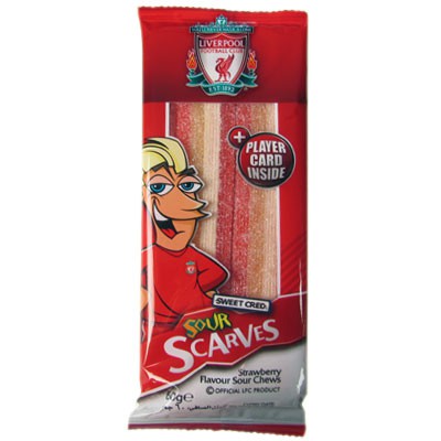 Kyslé gumené pásiky FC Liverpool - 1M27