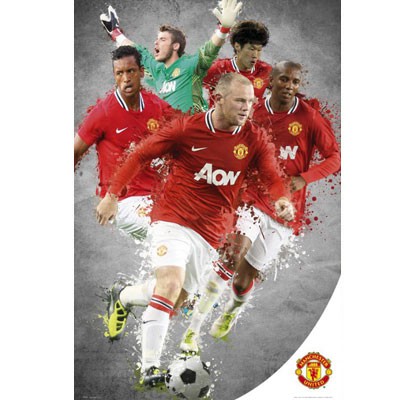 Plagát FC Manchester United - 1PLA14