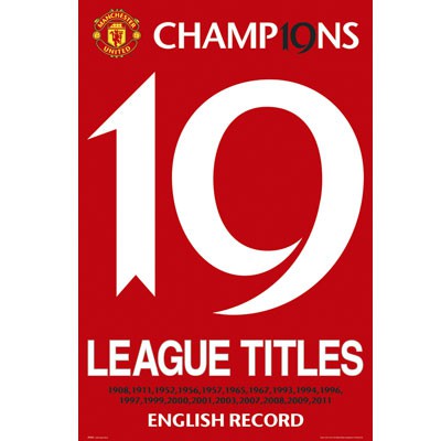 Plagát FC Manchester United - 1PLA58