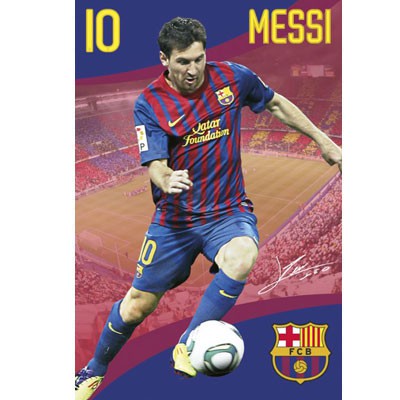 Plagát FC Barcelona / Messi - 1PLA61