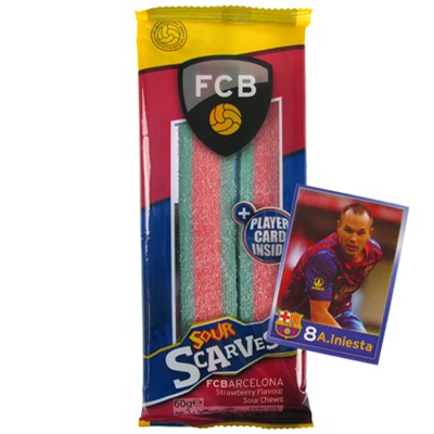 Kyslé gumené pásiky FC Barcelona - 1M41