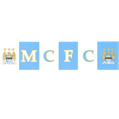 Nálepka na okno FC Manchester City - 1A107