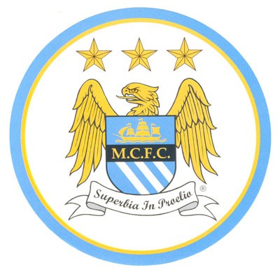Nálepka na okno FC Manchester City - 1A109