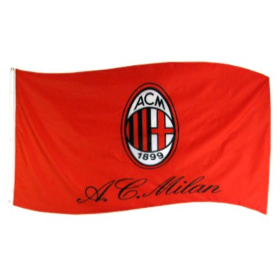 Vlajka AC Miláno  - 1V64