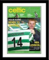 Titulok časopisu s trénerom mužstva a tvojim menom na drese FC Celtic - 1N22